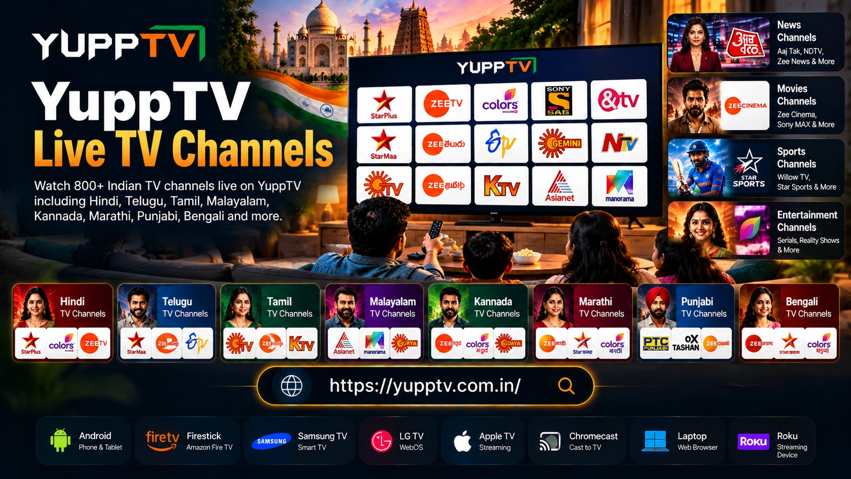 YuppTV Live TV Channels YuppTV Live TV Channels